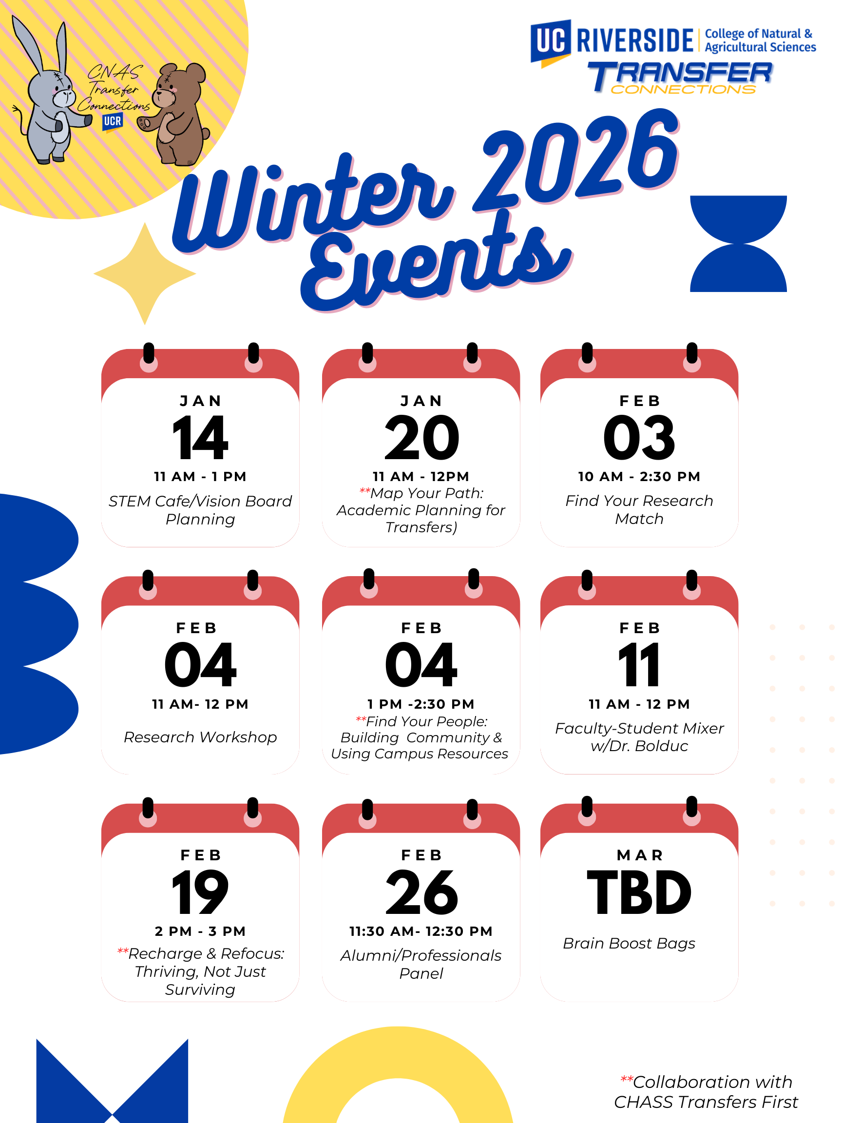 Winter 2026 Events